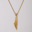 Palestine Calligraphy Map Necklace