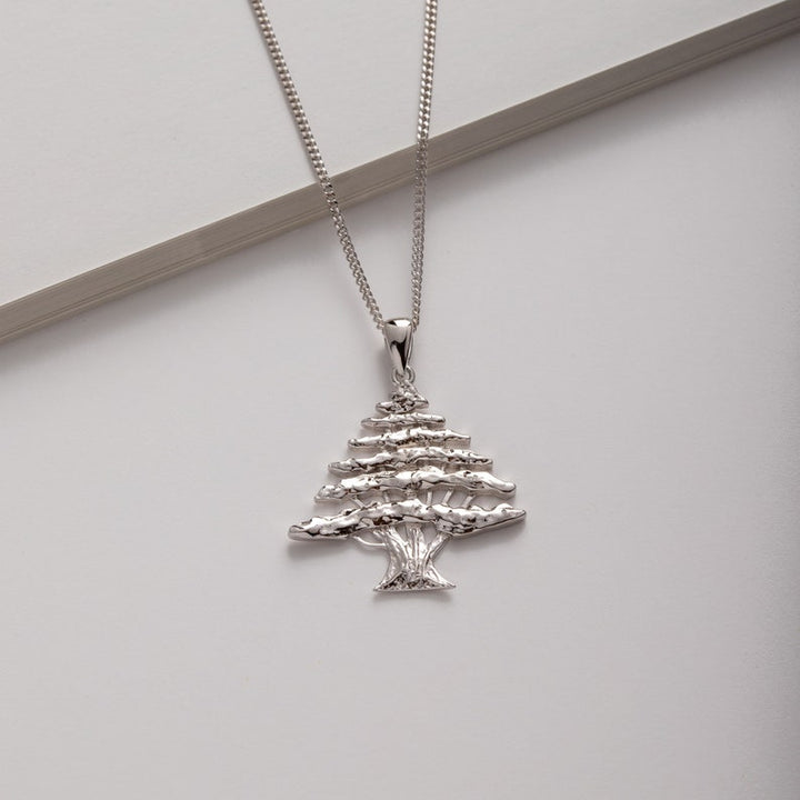 Lebanon Cedar Tree Necklace